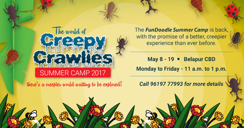 The FunDoodle Summer Camp is back, with the promise of a better, creepier experience than ever before. Come, enroll your child, for 10 days full of fun & exploration...