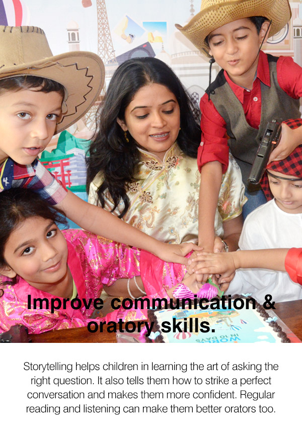 Story-Telling Classes in Belapur CBD and Kharghar - Improve communication and oratory skills.